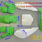 Green Plastics Fairing Kit For KLX110 Style Bike Atomik Thumpstar 125cc 250cc Dirt Bike - TDRMOTO