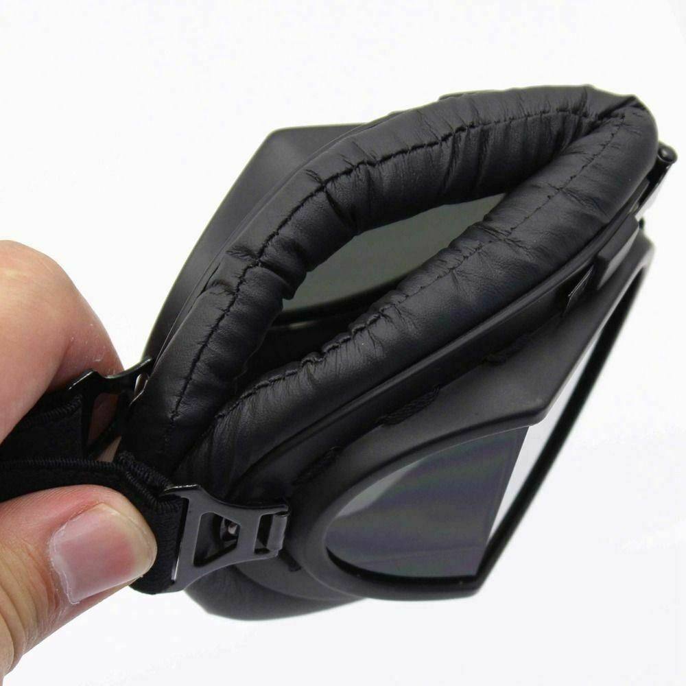 Vintage Protective Gears Pilot Cruiser Scooter Retro Goggles Motorcycle Glasses - TDRMOTO