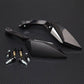 8mm 10mm Black Universal Fit Motorcycle Rear View Mirrors For Honda Yamaha Suzuki Kawasaki Hyosung - TDRMOTO