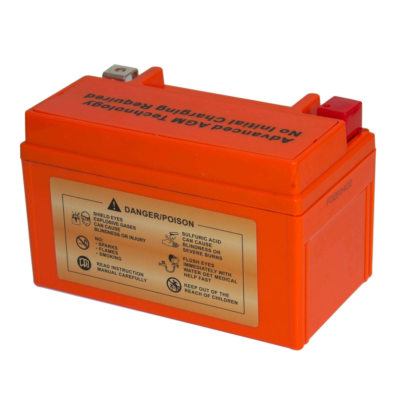 YTX7A-BS 12V 7Ah Motorcycle Motorbike Gel Battery Maintenance Free - TDRMOTO