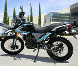 2025 TDR Blue XVW300 300cc Off Road Dirt Bike Farm Trail Use REC REG Ready - TDRMOTO