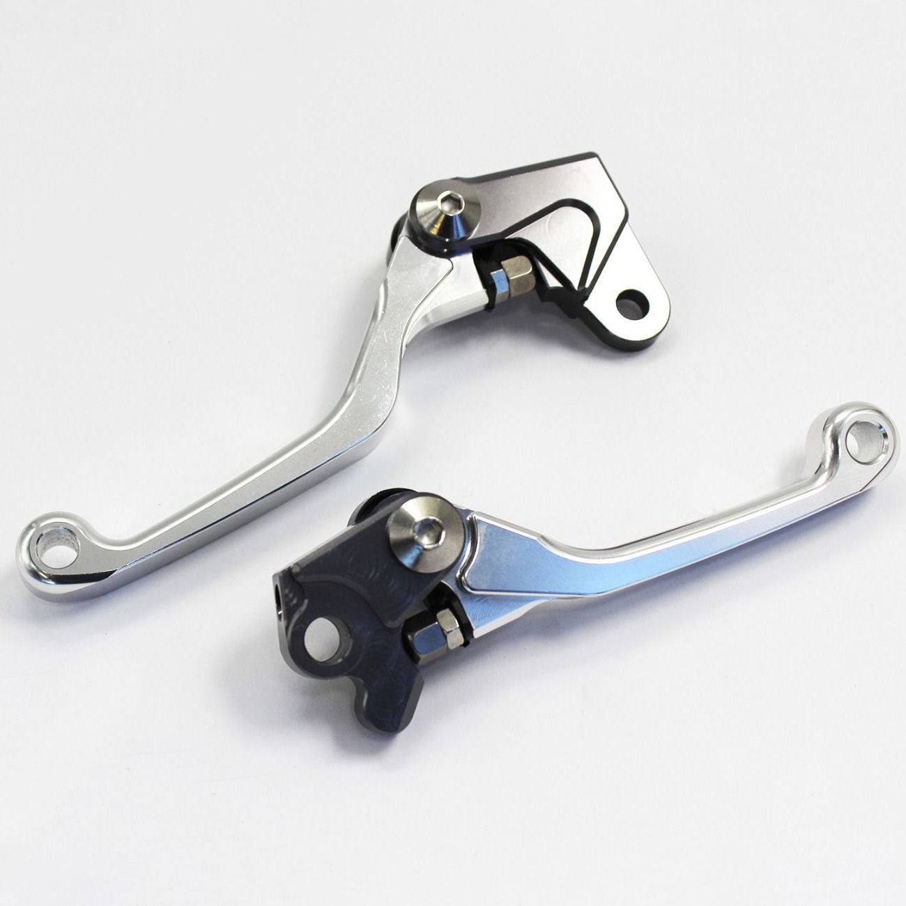 Pair Pivot Brake Clutch Lever F Honda CRF150R CR80R CRF125R - TDRMOTO