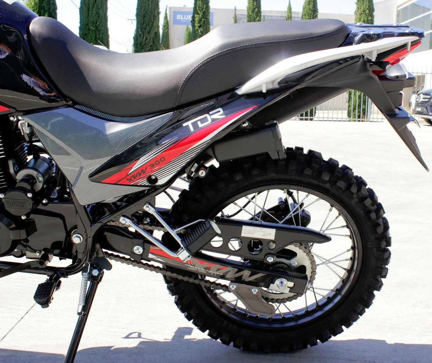 TDR Red XVW300 300cc Off Road Dirt Bike - TDRMOTO