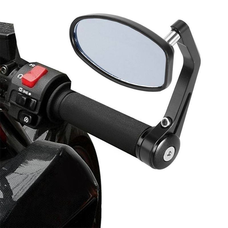 BAR END REAR VIEW SIDE MIRRORS MOTORCYCLE FOR Triumph Street Triple 675 R 07-10 - TDRMOTO