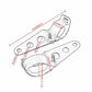Black 37-45mm Motorcycles Headlight Headlamper Mount Holder Brackets For Harley - TDRMOTO