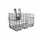 Black Foldable Bicycle Front/Rear Handlebar Basket Storage - TDRMOTO
