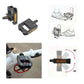 1 Pair Bicycle Pedals Folding Foldable Road Mountain Bike Cycling Bearing Pedal - TDRMOTO
