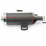 25mm Muffler Exhaust Pipe 50cc 110cc 125cc 150cc PIT PRO Quad Bike Dirt ATV - TDRMOTO