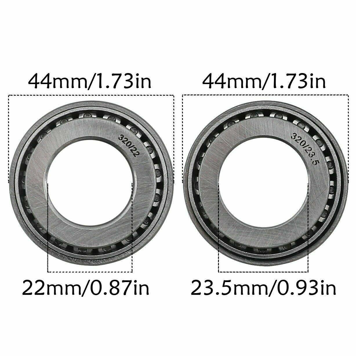 Steering Head Stem Ball Bearings Nut For 50cc 70cc 90cc 110cc PIT PRO DIRT BIKE - TDRMOTO