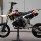 Gas Fuel Petrol Tank KLX110 Style 125cc 140cc 150cc PRO PIT Trail Bike Dirt Bike - TDRMOTO