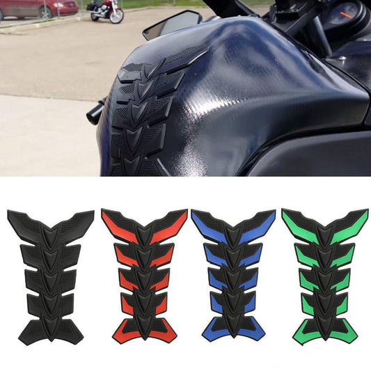 3D Rubber Motorcycle Fuel Tank Pad Protector Sticker Decal YAMAHA BMW KAWASAKI - TDRMOTO