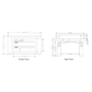 S900 Waterproof LCD Display For 36V Electric Bike eBike Control Panel Speedometer Odometer - TDRMOTO