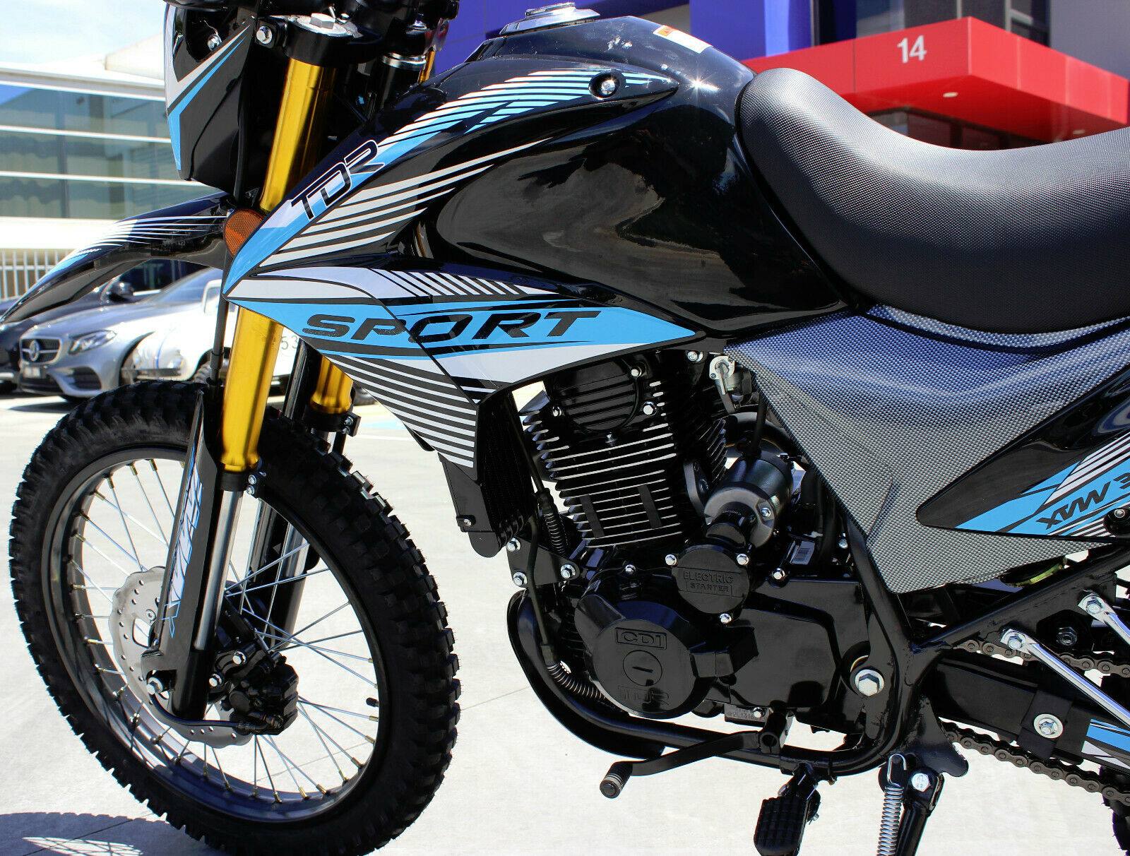 TDR Blue XVW300 300cc Off Road Dirt Bike - TDRMOTO