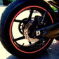 Motorcycle 17" Wheel Rim Stripe Tape Kawasaki Ninja 250R 300 500 - TDRMOTO