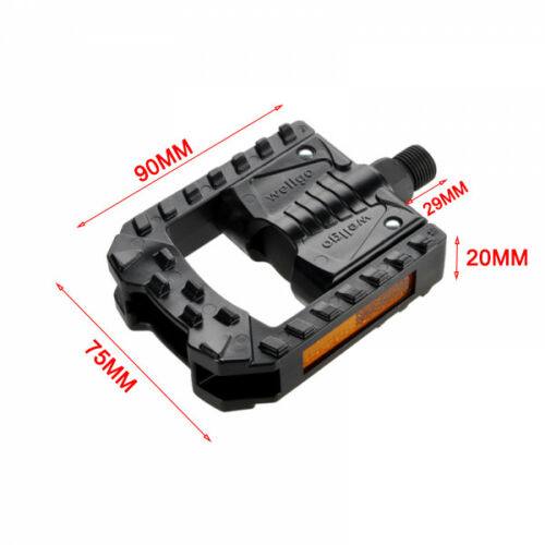 1 Pair Bicycle Pedals Folding Foldable Road Mountain Bike Cycling Bearing Pedal - TDRMOTO