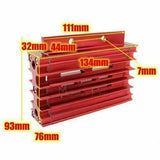 Red CNC Lifan Engine Oil Cooler + Brake Line 138/140/150cc Motovert Atomik Thump - TDRMOTO