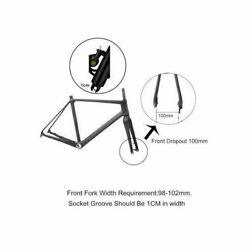500W 27.5" Front Hub Electric Bike Conversion Kit - TDRMOTO