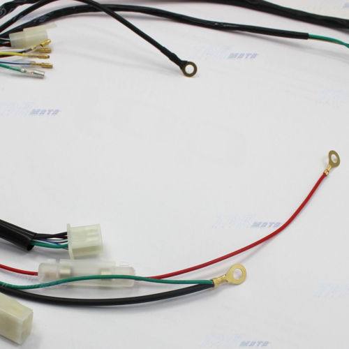 Electric Start Wiring Harness Loom 50cc 110cc 125cc PIT TRAIL DIRT MINI BIKE - TDRMOTO