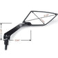 1 Pair 8mm 10mm Motorcycle Rear View Rearview Mirror for Honda CBR250R 2012 2013 - TDRMOTO