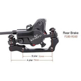 1600mm Bicycle Rear Hydraulic Brake Calliper Front Left Lever - TDRMOTO