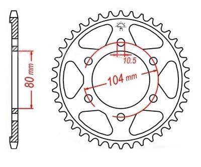 Kawasaki ZX6R 08 09 10 11 13 Front/Rear Sprocket 15T/46T Chain Size 520 ZVX - TDRMOTO