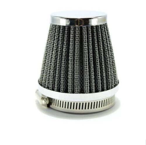 38mm Chrome Air Filter Pod Universal Fit For Honda Yamaha Kawasaki Suzuki Dirt Bikes - TDRMOTO