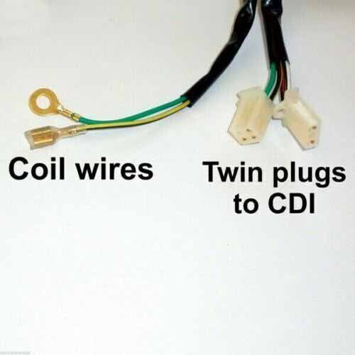 QUAD WIRING HARNESS 200 250cc Chinese Electric start Loncin Zongshen Ducar Lifan - TDRMOTO
