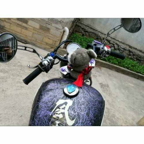 Black 22mm 7/8" Motorcycle Handlebar Drag Bars For Honda Suzuki Kawasaki Yamaha Universal Fit - TDRMOTO