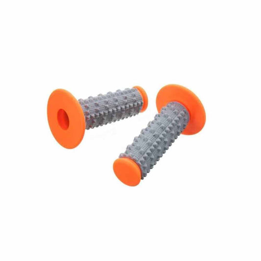 Orange MX Motorbike Hand Grips Dirt Pit Quad Bike Handle bars 22mm 7/8" - TDRMOTO