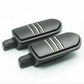 1 Pair Black Motorcycle Highway Passenger Foot Pegs Footrest for Harley Davidson - TDRMOTO
