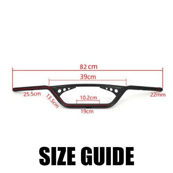 22mm Vintage Motorcycle Handlebar for XL883 XL1200 X48 Dyna Softail Sportster - TDRMOTO