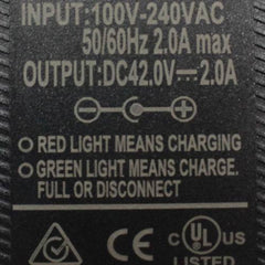 36V 2A 5.5mm Australian Plug AU E-bike electric bicycle Lithium Charger - TDRMOTO