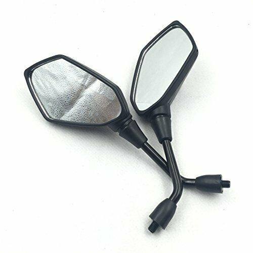 Motorcycle Black Rearview Mirrors For Kawasaki Z1000 Z750 Versys KLE 650 ZRX1100 - TDRMOTO