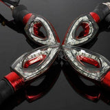 4x LED Turn Signa Light RED Indicators Motorcycle Hyosung GT250R GT650R GT 250R - TDRMOTO