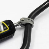 Black Low Rise Motorbike Handlebars SE 7/8 22mm Dirt Pit Bike - TDRMOTO