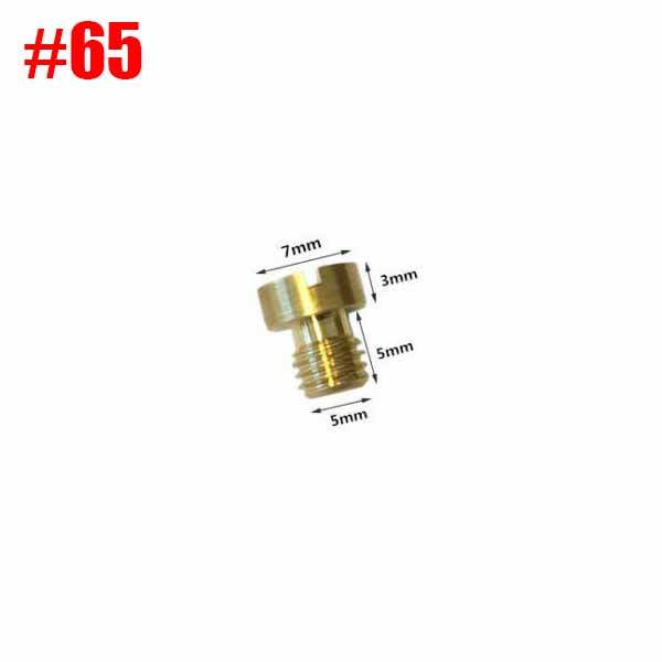 Carburetor Main Jets Carby Mikuni Carb 65, 87.5, 90, 92.5, 95, 97.5, 100, 102.5, 105, 107.5, 110, 112.5, 115, 117.5, 120, 125 - TDRMOTO