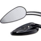 Black Skull Rearview Mirrors 4 Yamaha V-Star XVS 650 1100 Custom Silverado - TDRMOTO