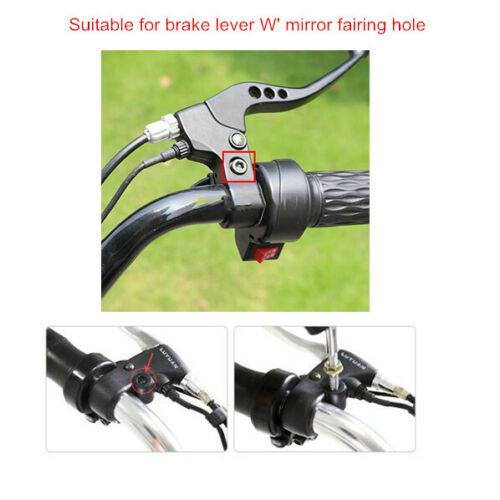 Motorcycle 6mm Rearview Mirror For ATV Quad Moped Scooter Pit Dirt Motor Bike - TDRMOTO