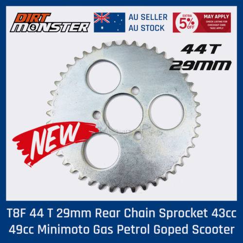 T8F 44T 29mm Rear Sprocket For 43cc 49cc Mini Dirt Moto ATV Scooter - TDRMOTO