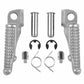 1 Pair Foot Pegs Front Kawasaki ZX 6R 03 04 05 06 07 08 09 10 11 12 13 Motorcyle - TDRMOTO