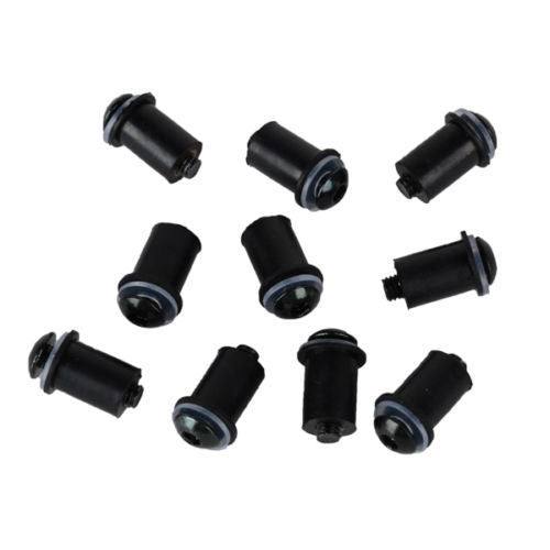 10x Black Windscreen Bolts Screws Set for BMW F650GS Twin 2008-2012 - TDRMOTO